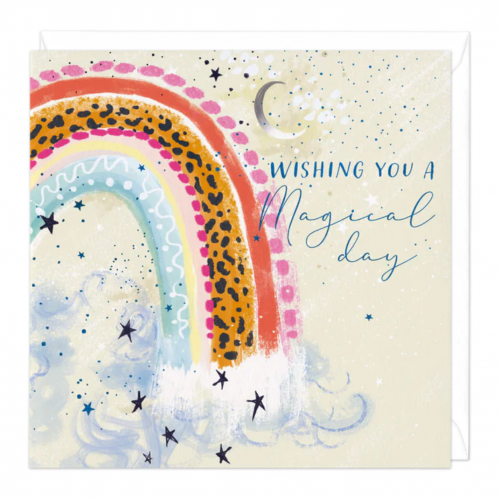 Magical Rainbow Greeting Card